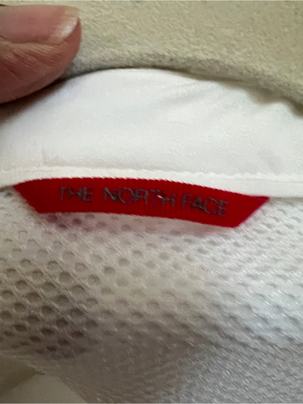 The North Face VaporWick White Button Front Performance Hiking Shirt Gorpcore - Picture 4 of 10